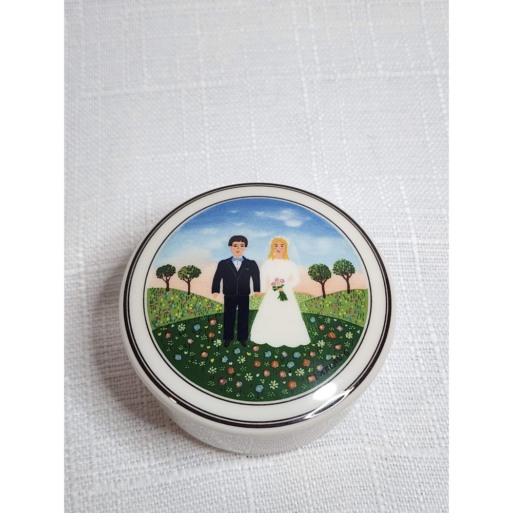 Villeroy & Boch Design Naif Wedding Trinket Box Laplau 6 Porcelain Luxembourg
